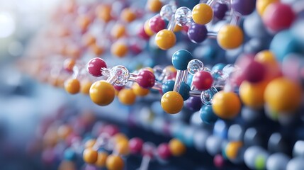 Poster - Experimental 3D Rendering of Polymer Synthesis Process in Laboratory