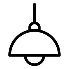 Sticker - lamp icon 