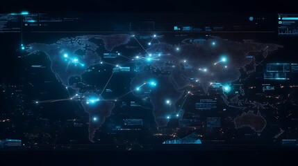 Poster - Visualization of Global Expansion Strategy with Real-Time Growth Metrics