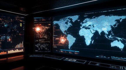 Leinwandbilder - Global Consumer Behavior Dashboard with Real-Time Data on Purchasing Trends