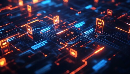 Aufkleber - Visualization of Secure Data Streams with Encrypted Information in Protected Network