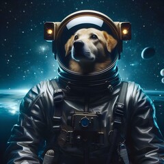 Wall Mural - 
pet astronaut