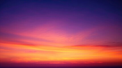 Wall Mural - Vibrant Sunset Sky