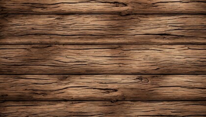 Wall Mural -  Natural texture of weathered wooden planks