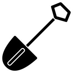 Shovel  Icon Element For Design