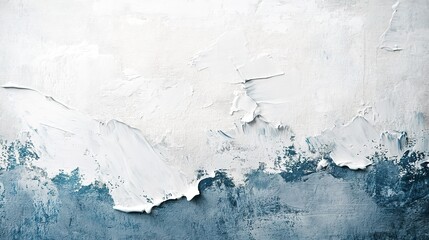 Poster - Paper texture with visible brush strokes and paint 