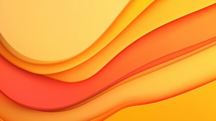 Wall Mural - Explore this vibrant orange gradient design, blending modern art with textures for a captivating visual experience.