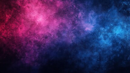 Wall Mural - A cosmic nebula in the background with vibrant colors of space.
