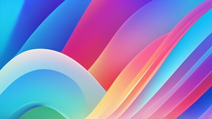 Abstract wavy background. Abstract Vibrant Gradient wallpaper. Colorful wavy gradient background. wavy wallpaper. abstract colorful flowing wave background.	
