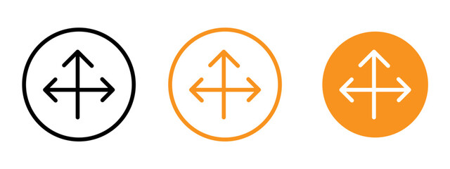 Poster - Flexibility icon web design in vector