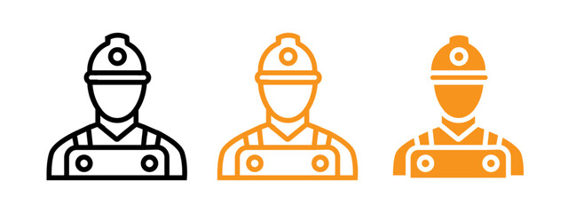 Poster - Labour icon web design in vector