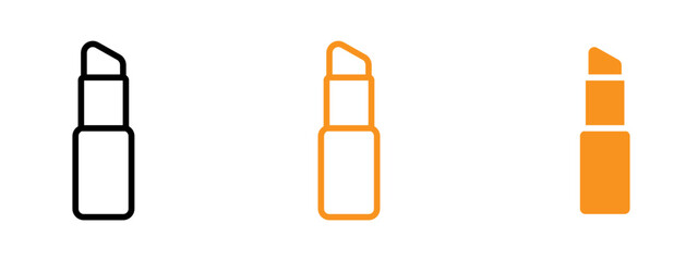 Poster - Lip balm icon web design in vector