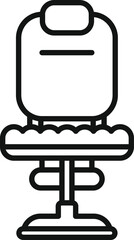 Poster - comfortable office chair with wheels for working from home