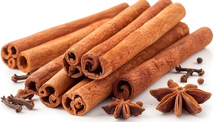 Poster - cinnamon sticks and anise