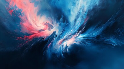 Wall Mural - Abstract Swirling Clouds