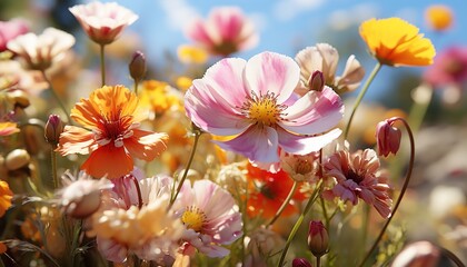 Wall Mural - flowers in spring