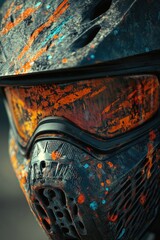 Poster - Helmet with Paint