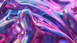© HAMMAD - abstract image with swirling colors and shiny, translucent bubbles. It looks like a dreamlike, colorful liquid.
