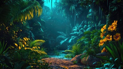 Poster - Jungle Pathway