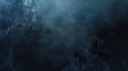 Poster - A dark blue and grey cloudy sky with swirling patterns of light and shadow.