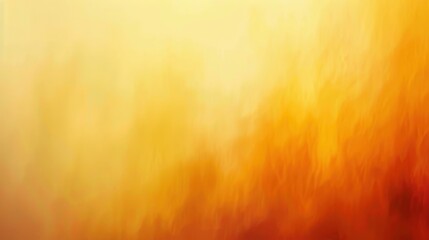 Aufkleber - A digital painting of a blurry, abstract background with vertical lines of yellow, orange, and red hues. The colors are blended seamlessly, creating a soft and dreamy effect.