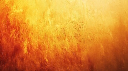 Aufkleber - A textured background with a gradient of orange and yellow hues. The texture is reminiscent of a weathered surface or a natural phenomenon like fire or water. The colors create a warm and inviting fee