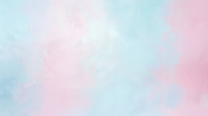 Poster - A soft, ethereal background featuring a gradient of pale blue and pink watercolor hues, creating a dreamy and delicate effect. The colors blend seamlessly, evoking a sense of tranquility and serenity.