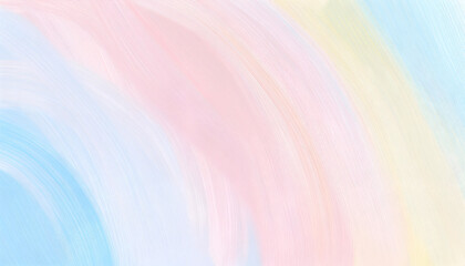 Aufkleber - Soft pastel swirl pattern in cool tones with gentle brush strokes on a textured canvas background