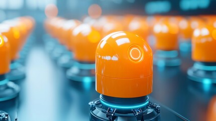 Poster - Robotic Quality Assurance in Automated Production, exploring techniques for maintaining high standards in manufacturing processes through robotic systems and technology.