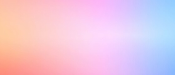 Poster - A vibrant gradient background featuring a smooth blend of pink, orange, and blue colors, perfect for modern web and graphic design projects.
