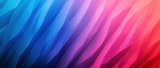 Poster - Abstract colorful wavy background featuring smooth gradient transitions from blue to red, creating a vibrant and dynamic visual effect.