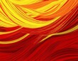 © oxie99 - Hintergrund aus Strichen, rot mit gelb