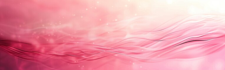 Poster - A soft, abstract background with swirling shades of pink and white. The colors blend seamlessly, creating a dreamy and ethereal effect. The image evokes a sense of peace and tranquility.