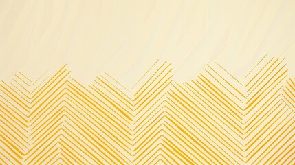 Aufkleber - A light yellow background features a repeating pattern of yellow chevron lines, creating a subtle geometric design.
