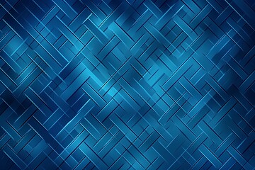 Poster - abstract blue background