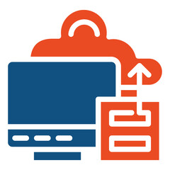 Poster - Cloud Storage Icon