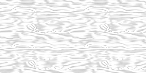 Hand drawn wood plank, seamless pattern, wood texture, light gray background, vector design