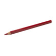 © Sumayyah - Close-up of a red colored pencil on a transparent background, highlighting its bright hue and sharpened tip.