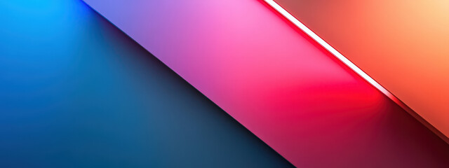 Wall Mural - A colorful background with a red line