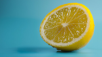 Wall Mural - slice of lemon