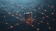 © andri_priyadi - Cyber Security - Network Protection with a Padlock
