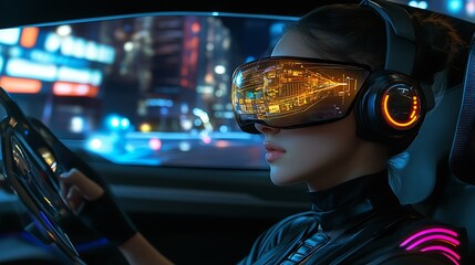 Poster - High-tech autonomous personal assistant with augmented reality interfaces and AI-driven productivity features