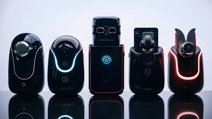 A lineup of innovative tech gadgets