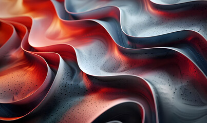 abstract 3d render detail waves and sparkle background