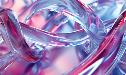 abstract 3d render detail waves and sparkle background