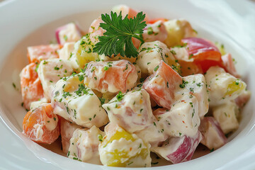 Poster - Tuna With Mayonaise Dish