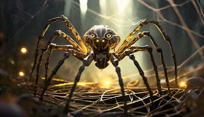spider on the web