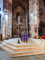 Wall Mural - Interior of Catedral da Se, Se Cathedral at Silves, Portugal.