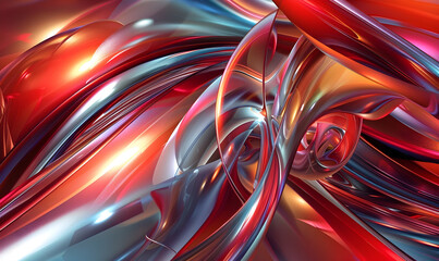 3d abstract beautiful pattern and color combination background