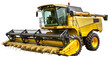 © Everything is PNG - Combine Harvester on a transparent background.
